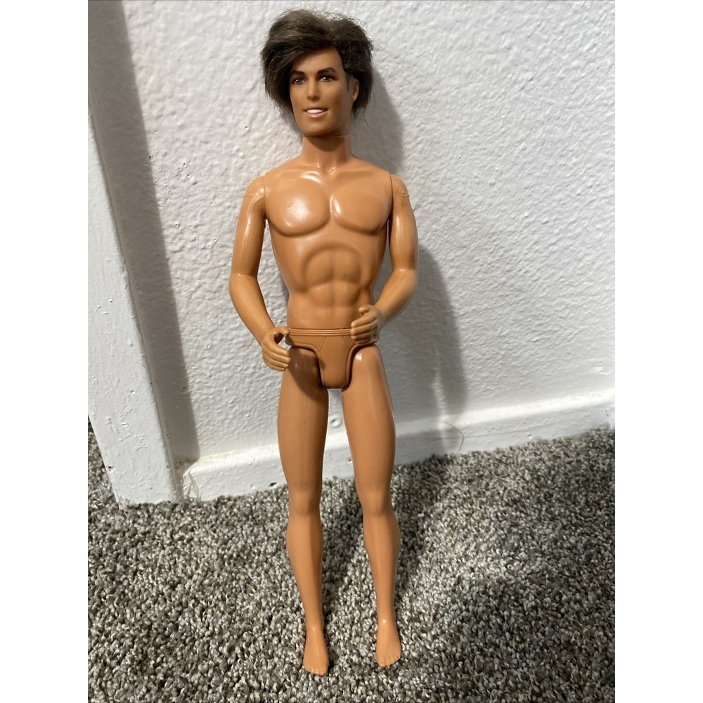 Vintage 1996 Dr Ken Barbie Doll from Little Patient Tommy Set #18898 Doctor Nude